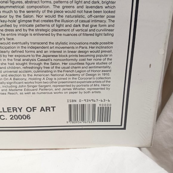 Fine Art Puzzle Mary Cassatt Susan on a Balcony Holding a Dog 500+ pcs NEW NIP - Picture 5 of 9